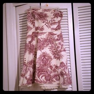 **Juniors Strapless dress